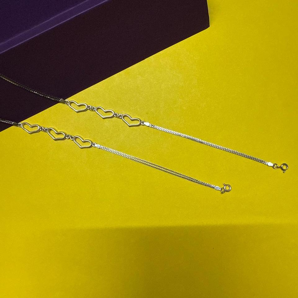 Heart Shaped Anklet